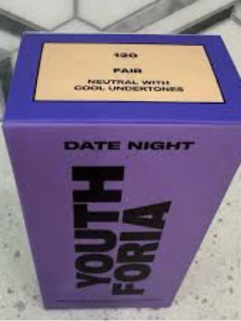 Youth foria Date Night Liquid Foundation in fair (discounted)